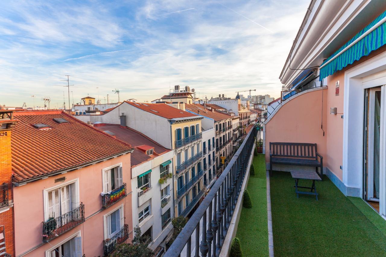 Friendly Rentals Gran Via Terrace Madrid Esterno foto